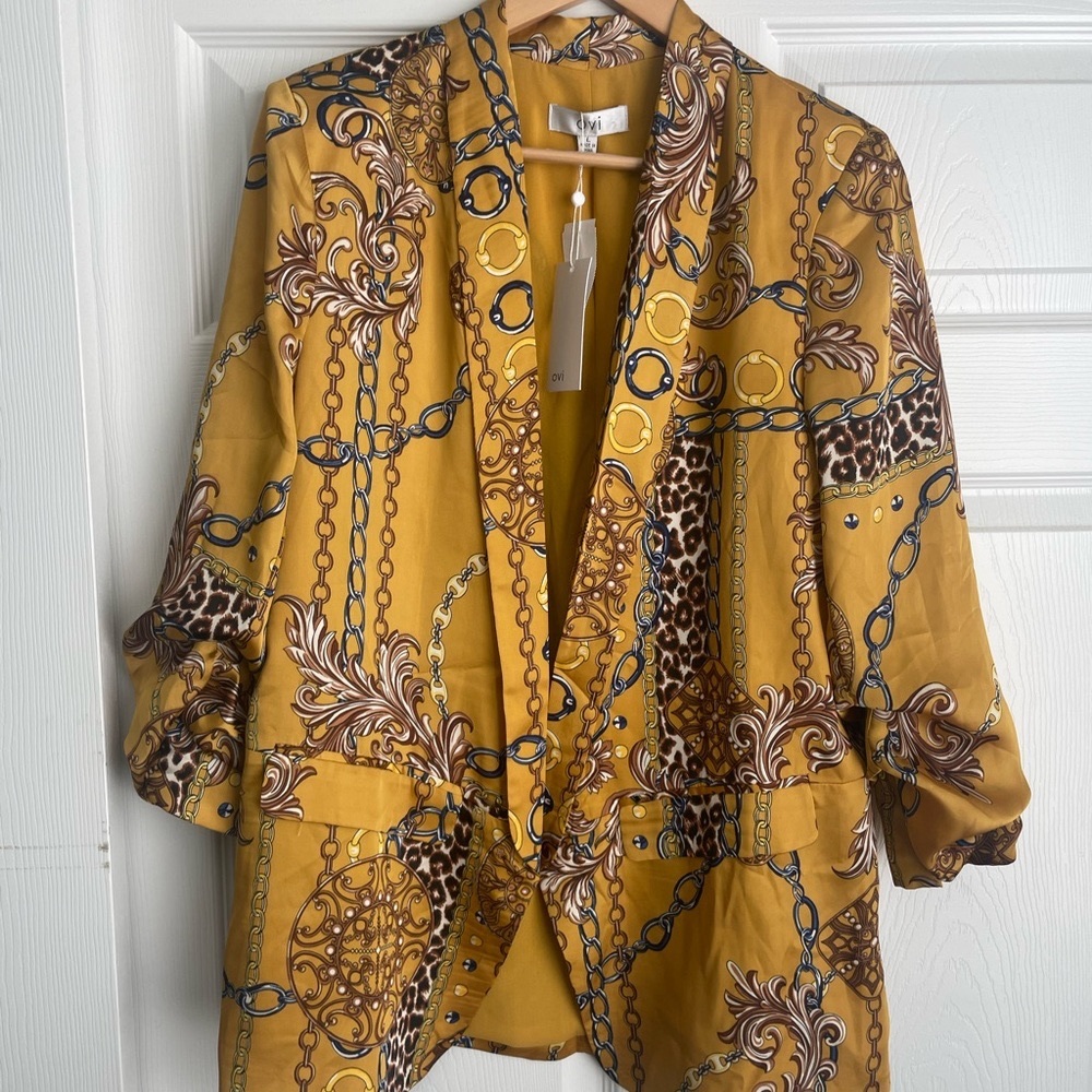 Satin Blazer